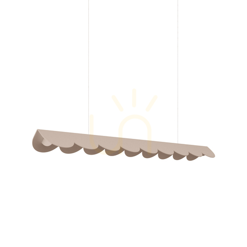 Verifica BISCUIT 100 taupe LED 4000K lampă suspendată