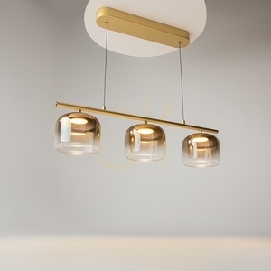 Lampă suspendată Maytoni Spirito aur LED 3x14W dimmabilă MOD286PL-L12G3K small 2