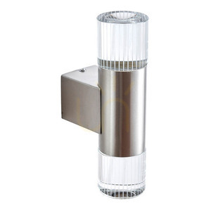Lumini de perete Endon Grant argintiu oțel inoxidabil cristal 2 becuri LED small 4