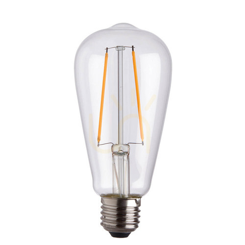 Verifica Bec LED filament E27 transparent Endon 2W 14 cm sticlă