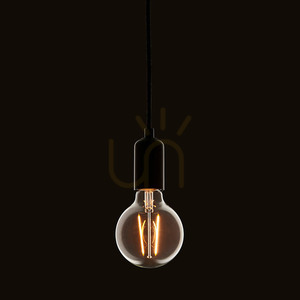Bec LED E27 glob filament transparent Endon, sticlă, 2W, 13,5 cm small 2
