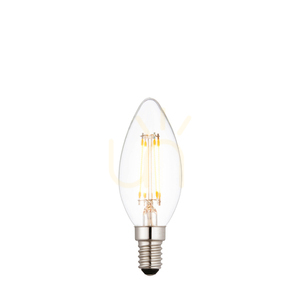 Bec LED lumânare E14 4W filament transparent Endon dimerizabil small 0