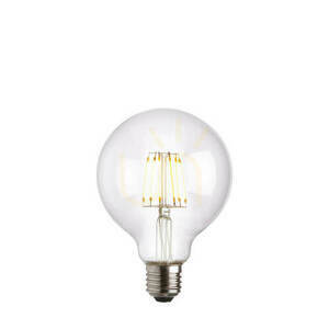 Bec LED E27 glob filament transparent Endon 6W dimabil 9,5 cm small 0