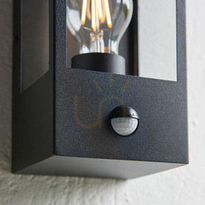Oxford PIR lampă de perete negru Endon small 8
