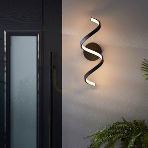 Lampă de perete LED Endon Astral neagră aluminiu 12W 45 cm small 2