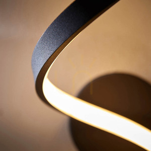 Lampă de perete LED Endon Astral neagră aluminiu 12W 45 cm small 5