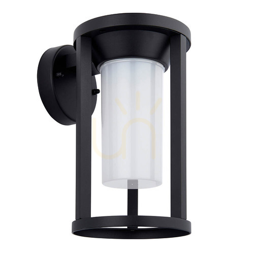 Verifica Lampă de perete Endon Braden neagră E27 aluminiu, dimmabilă