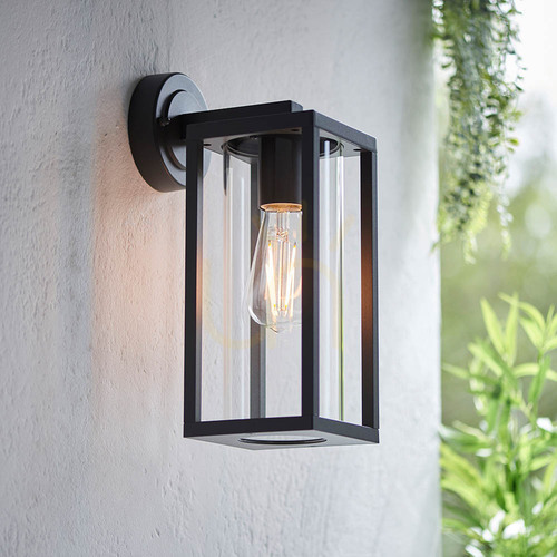 Verifica Lampă de perete Hamden Black Endon