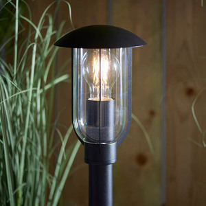 Lampă de exterior Endon Quinn neagră aluminiu E27 50 cm small 7