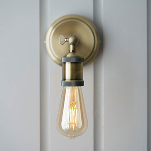 Lampă de perete Endon Hal Brass alamă E27 oțel dimabilă 5 Lampă de perete Endon Hal Brass alamă E27 oțel dimabilă small 5