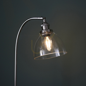 Lampă de masă Endon Hansen argintie oțel și sticlă E14 53,3 cm small 7