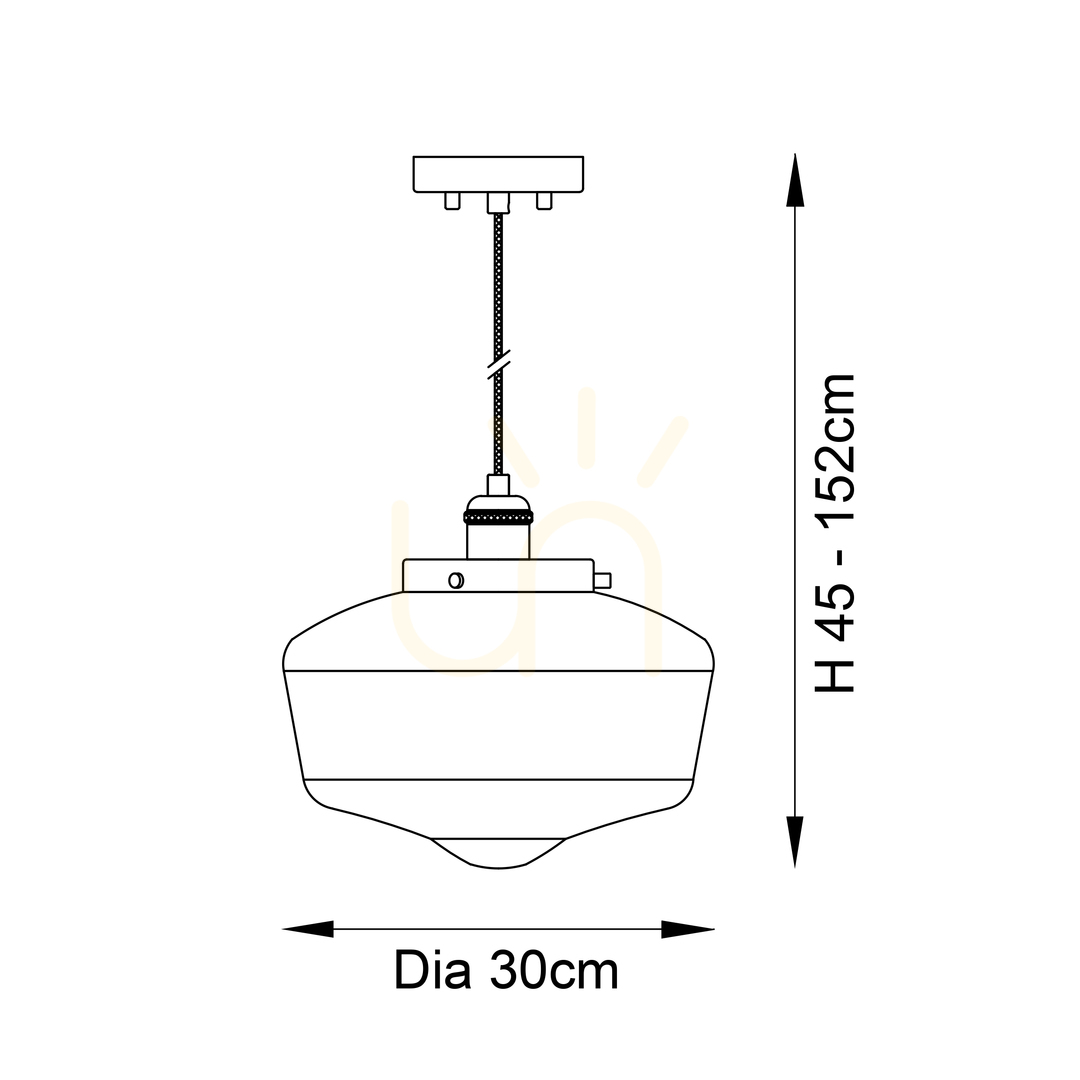 previzualizare Pendul Endon Camberley alamă sticlă E27 dimabil Ø30 cm Pendul Endon Camberley alamă sticlă E27 dimabil Ø30 cm
