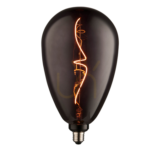 Verifica Lampă decorativă Endon Wisp Tinted fumuriu sticlă E27 30,8 cm