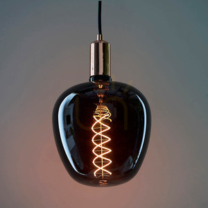 Bec LED Endon Helix 98083 E27 4 W, sticlă fumurie, 1800 K, Ø19 cm small 3