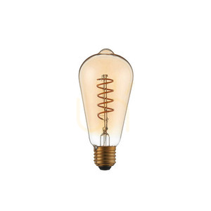 Bec LED E27 4W Endon Twist Amber, dimabil, sticlă, chihlimbar, 14,2 cm small 4