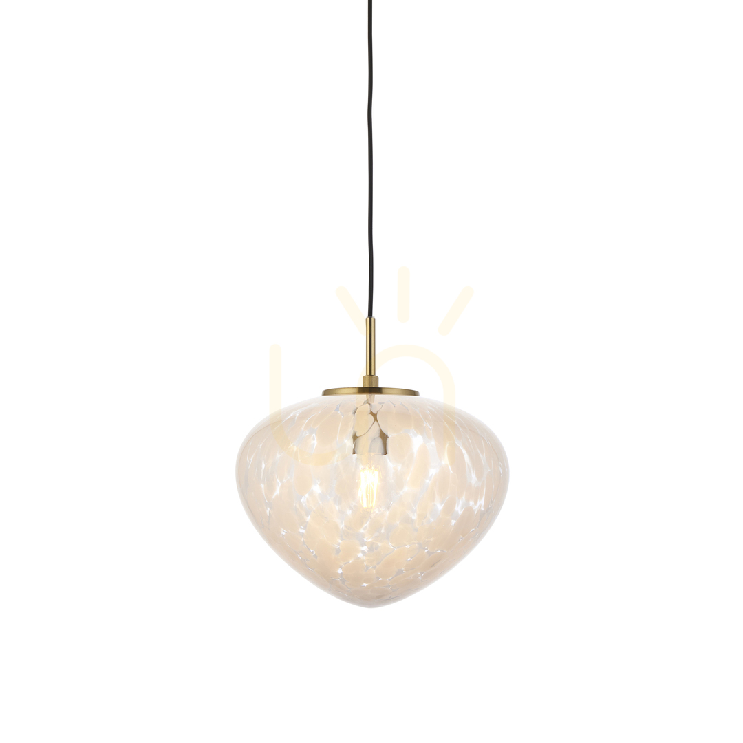 Verifica Pendul Endon Mali Brass alamă sticlă E27 dimmabil Ø33 cm Pendul Endon Mali Brass alamă sticlă E27 dimmabil Ø33 cm