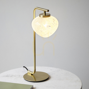 Lampă de masă Endon Mali Brass, oțel și sticlă, G9, 42,3 cm 5 Lampă de masă Endon Mali Brass, oțel și sticlă, G9, 42,3 cm small 5