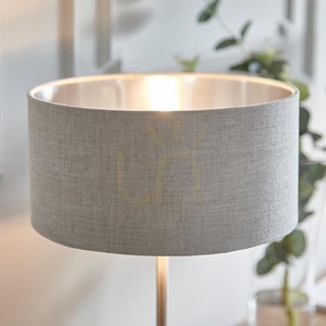 Lampă de masă Endon Highclere bej cu abajur textil 44,7 cm small 7