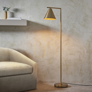 Lampa permanentă Endon Cape Brass alamă E27 oțel small 3