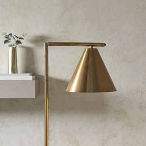 Lampa permanentă Endon Cape Brass alamă E27 oțel small 4