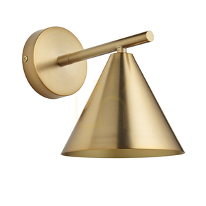 Aplică de perete Endon Cape 102893 alamă antichizată E14 7 W dimabilă small 1