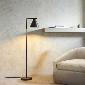 Lampă de podea Endon Cape bronz maro oțel E27 10W small 2