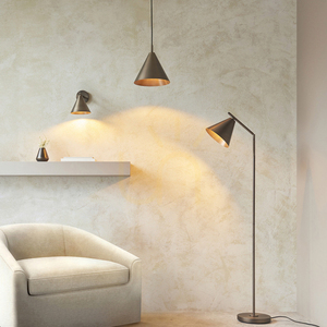Lampă de podea Endon Cape bronz maro oțel E27 10W small 7