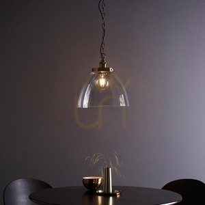 Pendul Endon Hansen Grand alamă sticlă E27 1 bec dimabil Ø33 cm 4 Pendul Endon Hansen Grand alamă sticlă E27 1 bec dimabil Ø33 cm small 4