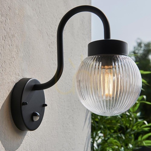 Verifica Lampă de perete Eldon Black Endon