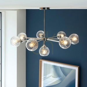 Lampă cu pandantiv Allegra Silver Endon 4 Lampă cu pandantiv Allegra Silver Endon small 4