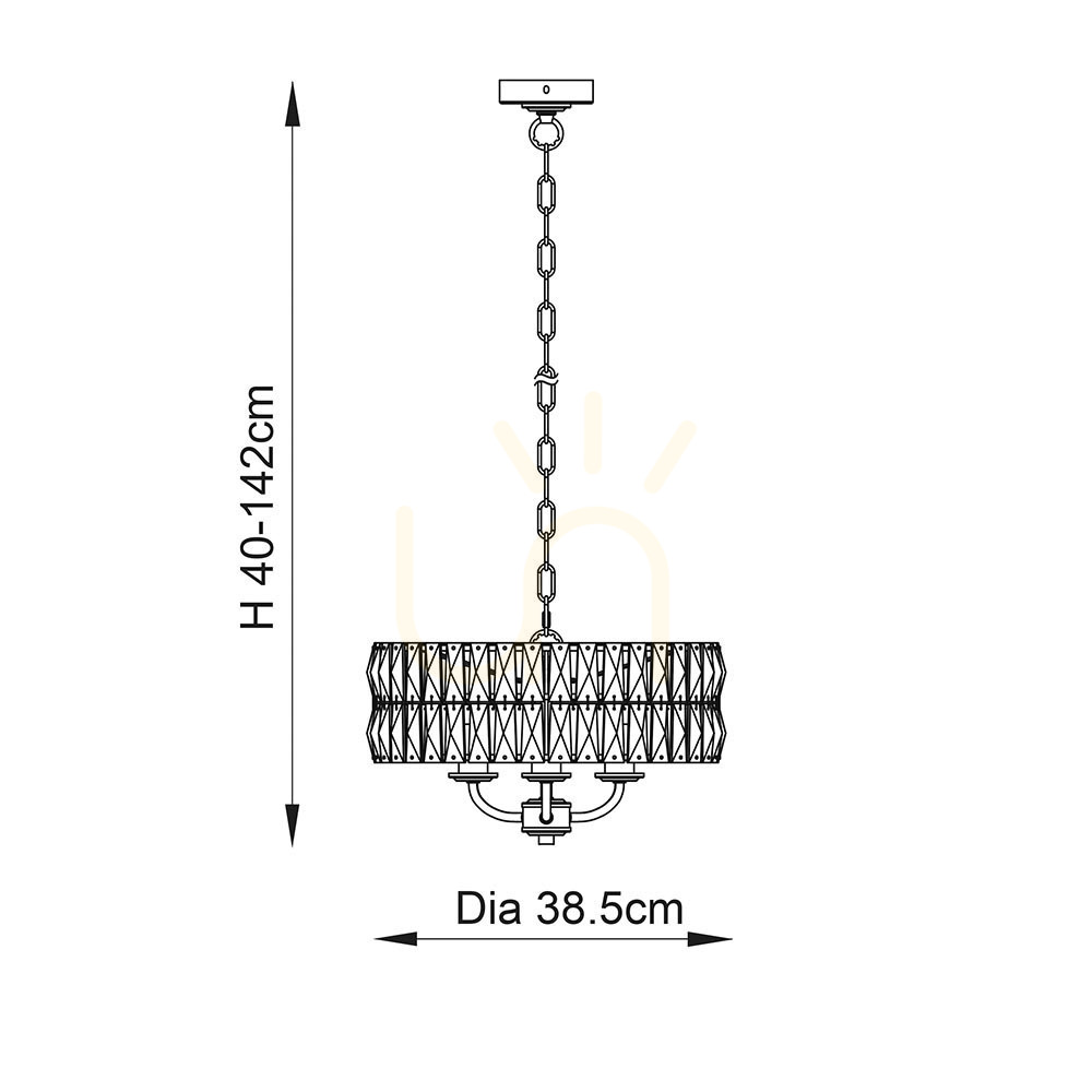 previzualizare Pendul Endon Clifton Brass 3xE14 Alamă Oțel Sticlă Dimmabil Pendul Endon Clifton Brass 3xE14 Alamă Oțel Sticlă Dimmabil