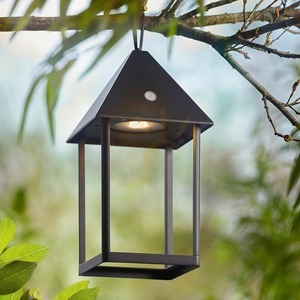 Lampă LED portabilă de exterior Endon Hoot Medium neagră 106789 small 3