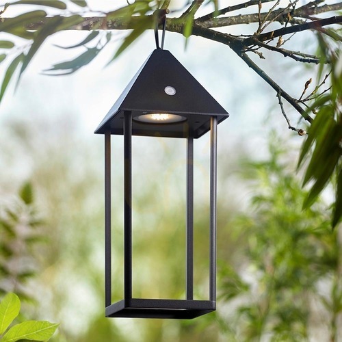 Verifica Lampă de masă Endon Hoot neagră aluminiu sticlă LED 40 cm