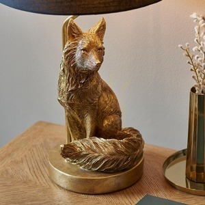 Lampă de masă Endon Fox neagră, abajur textil, E14, 53 cm 7 Lampă de masă Endon Fox neagră, abajur textil, E14, 53 cm small 7
