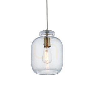 Pendul Endon Lyra Brass 20 cm Sticlă Alamă E27 Dimmable 0 Pendul Endon Lyra Brass 20 cm Sticlă Alamă E27 Dimmable small 0