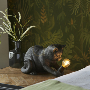 Lampă de masă Endon Kitten neagră E14 107390 small 2
