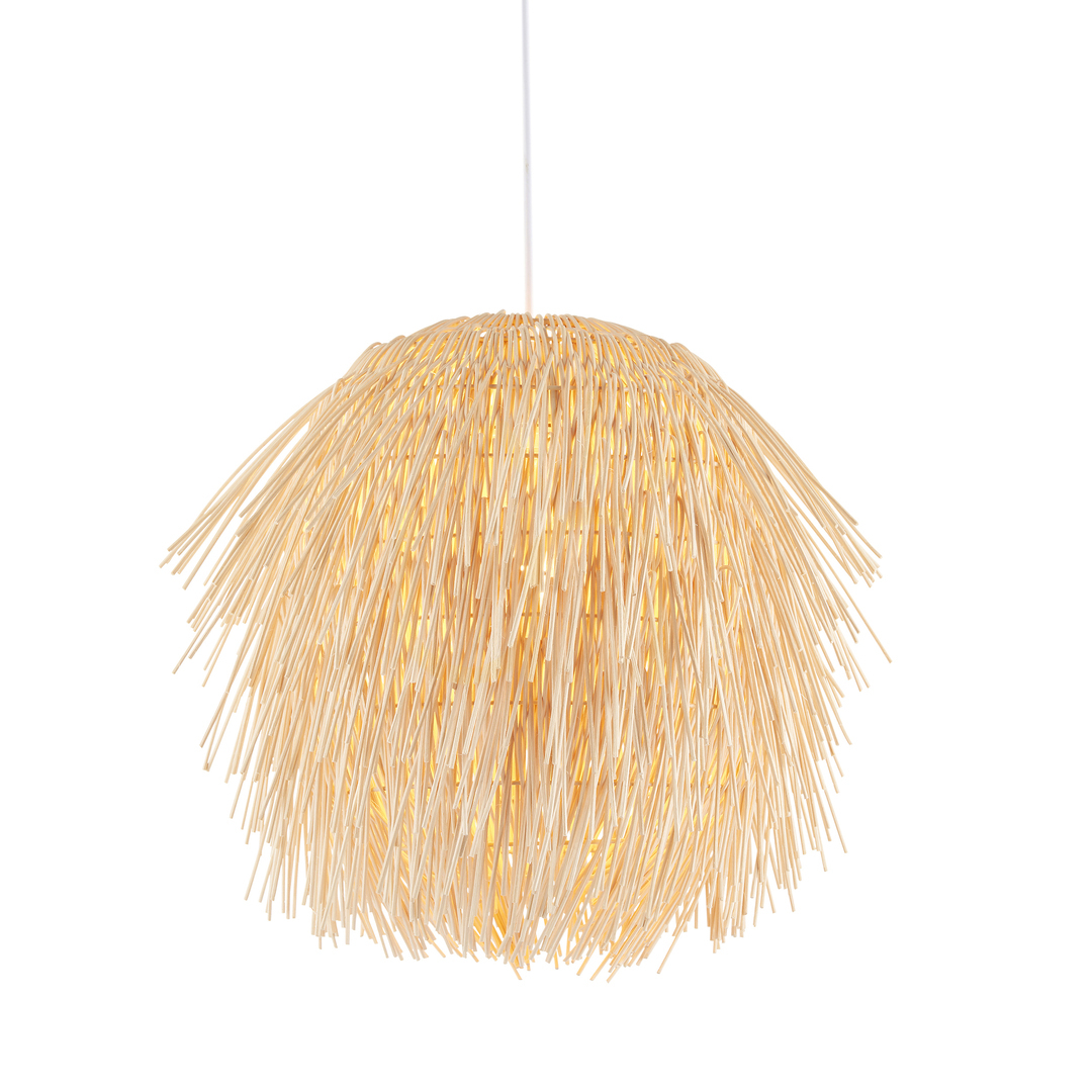 Verifica Lampă suspendată Endon Pushpa bronz ratan E27 47 cm Lampă suspendată Endon Pushpa bronz ratan E27 47 cm