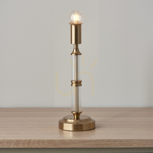 Lampă de masă reîncărcabilă Endon Morton alamă LED, 35,4 cm small 2
