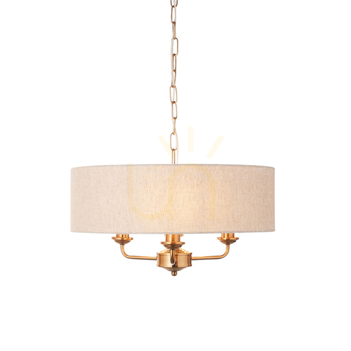 Verifica Lampă suspendată Highclere Brass Endon