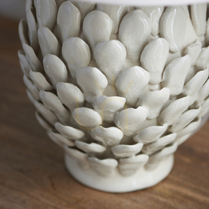 Bază lampă de masă Endon Layered Leaf ceramică fildeș B22 30,5 cm small 5