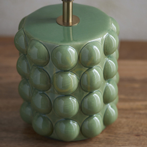 Lampă de masă Endon Bobble alamă ceramică B22 24 cm small 2