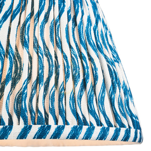 Abajur Endon Ripple Blue Textil E14 14,5 cm small 1