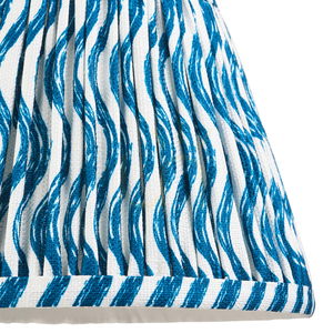 Abajur Endon Ripple Blue Textil E14 14,5 cm small 2