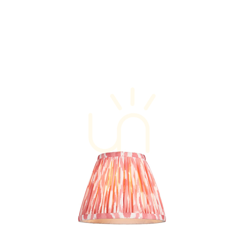 Verifica Abajur Endon Ikat roz coral din mătase artificială 16 cm 111337