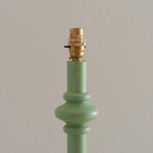 Lampă de podea Endon Carnaby verde lemn oțel alamă 138 cm B22 small 2
