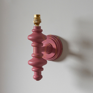 Lampă de perete Endon Carnaby Roz, lemn, oțel, alamă, B22, 7W, dimmabilă small 1