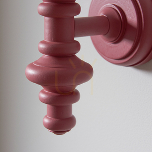 Lampă de perete Endon Carnaby Roz, lemn, oțel, alamă, B22, 7W, dimmabilă small 3