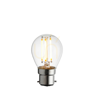 Bec LED filament golf B22 4W transparent Endon small 0