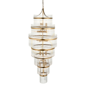 Pendul Endon Marietta Grand Alamă, 21 Becuri E14, Ø50 cm, Reglabil, Oțel și Sticlă 0 Pendul Endon Marietta Grand Alamă, 21 Becuri E14, Ø50 cm, Reglabil, Oțel și Sticlă small 0