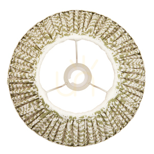Abajur Endon verde frunză textil E27 30 cm 3 Abajur Endon verde frunză textil E27 30 cm small 3